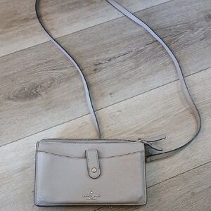 Kate Spade Silver Crossbody Bag
